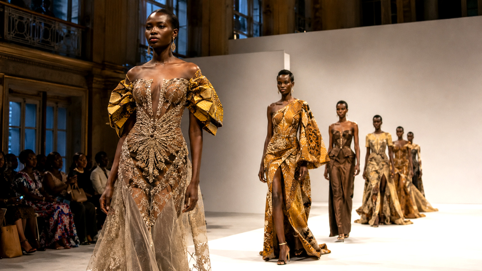Cultural fashion runway